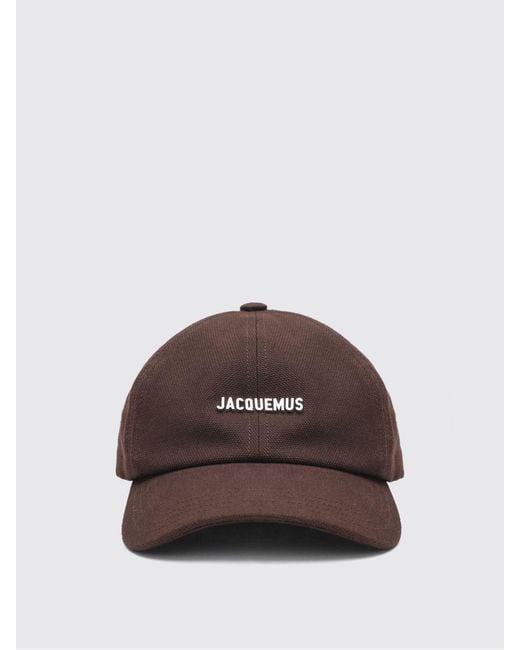Jacquemus Brown Cotton Baseball Cap