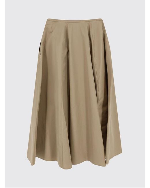 Aspesi Natural Cotton Skirt