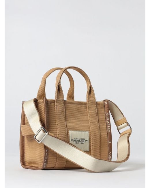 Marc Jacobs Natural The Tote Bag Small Canvas Bag