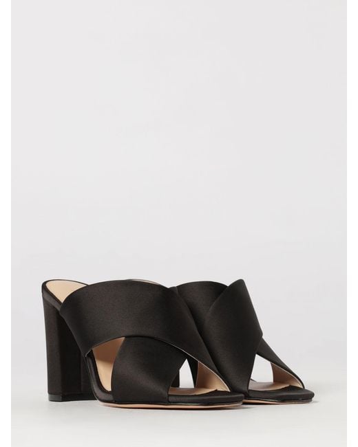 Twinset Black Flat Sandals