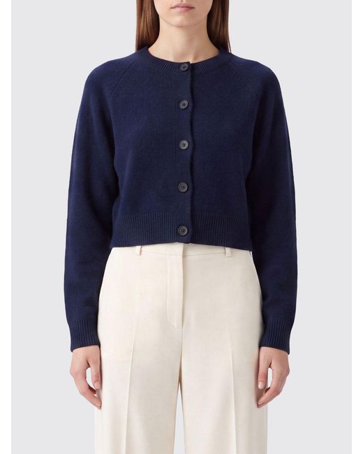 Loulou de Saison Blue Heike Slim Fit Cardigan