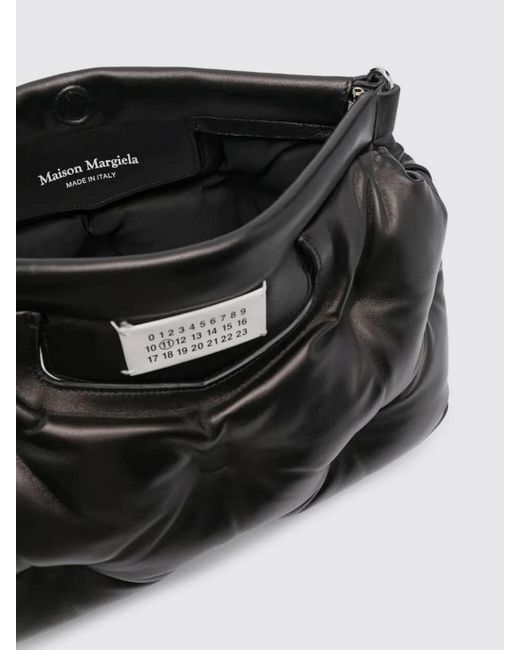 Maison Margiela Black Glam Slam Quilted Nappa Clutch