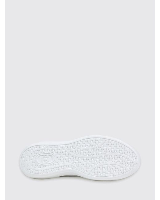 Liu Jo White Casper 01 Faux Leather Sneakers