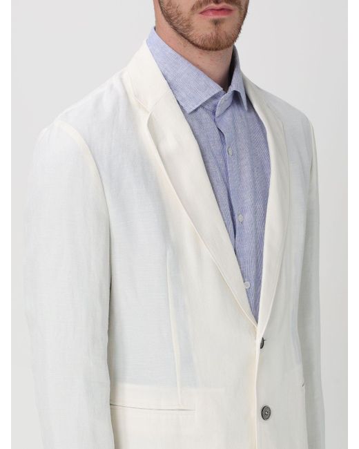Emporio Armani Anzug in White für Herren