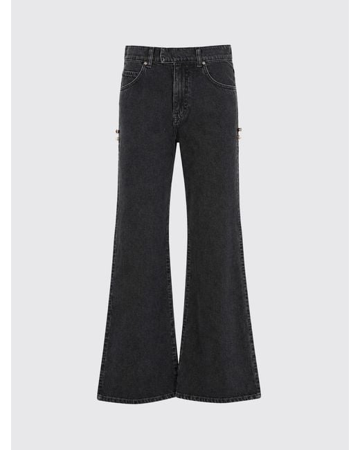 Pinko Blue High-Waisted Flare-Leg Jeans