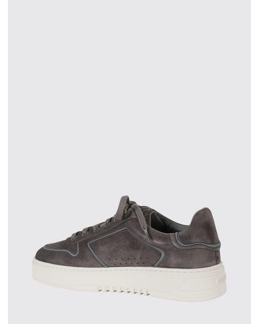 Axel Arigato Multicolor Orbit Suede Low-Top Sneakers With Platform Sole And Laminated Logo for men