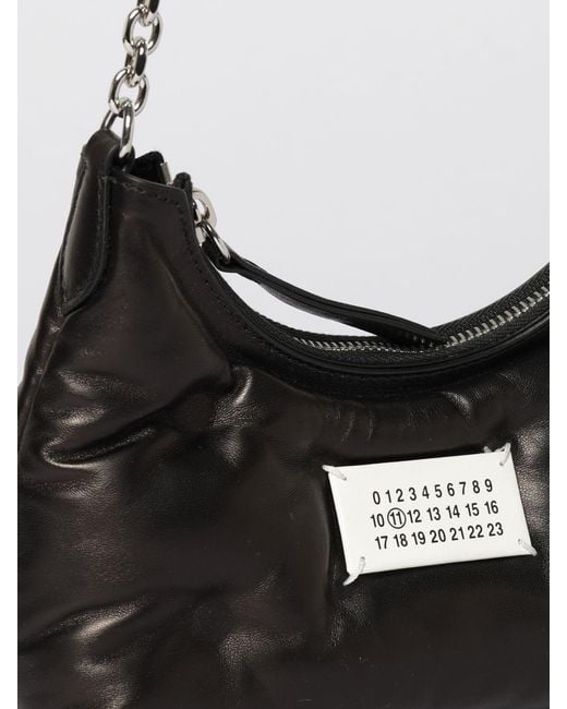 Maison Margiela White Glam Slam Quilted Leather Bag