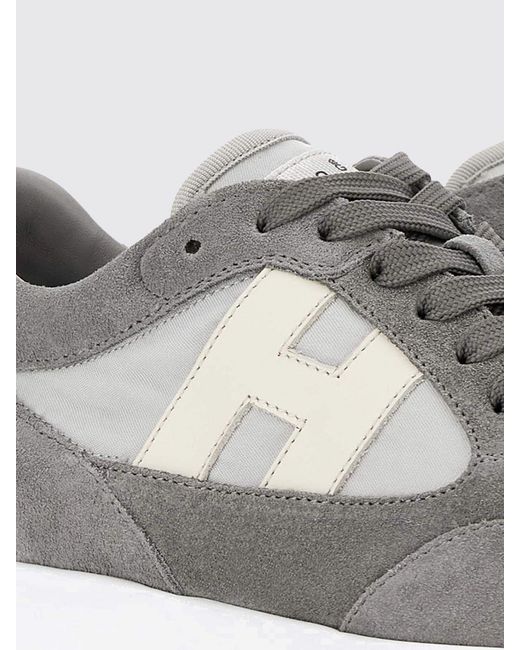 Hogan White Interactive Sneakers for men