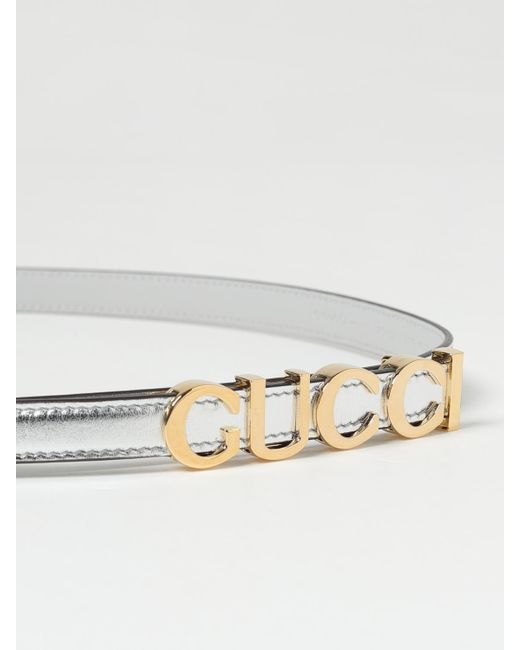 Gucci Natural Gürtel Damen
