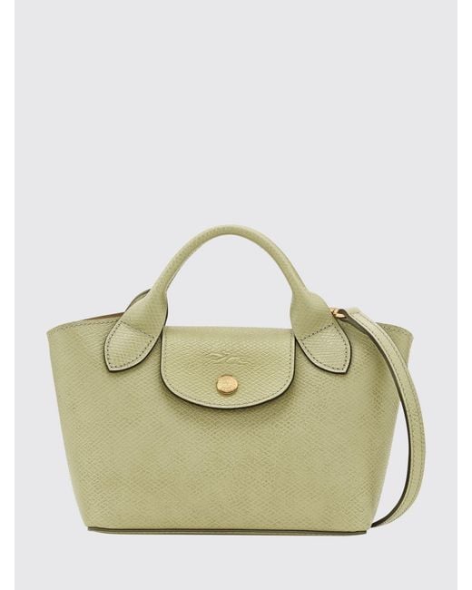 Borsa A Mano Mini Épure di Longchamp in Metallic