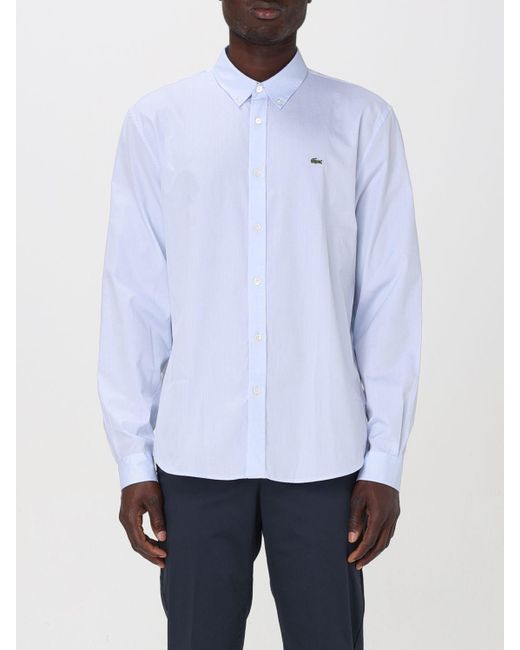 Chemise Lacoste pour homme en coloris White