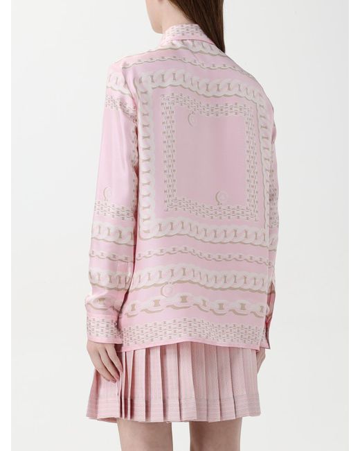 Top Mujer Versace de color Pink