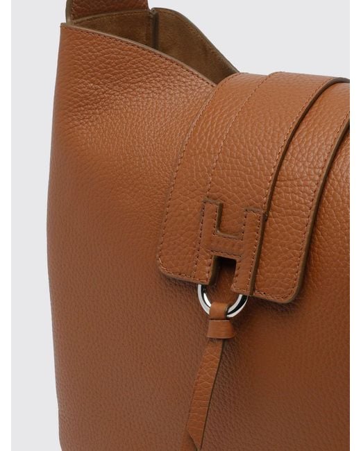 Hogan Brown Shoulder Bag