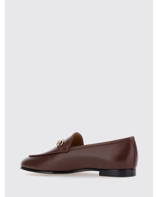 Gucci Brown Jordaan Horsebit Loafers