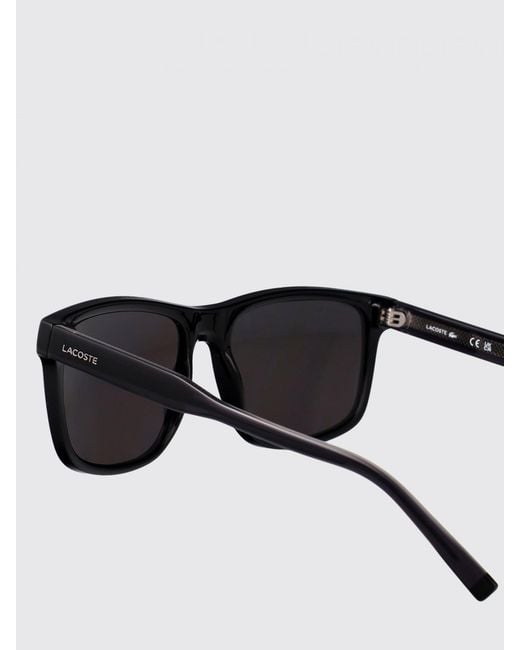 Occhiali Da Sole L6025S di Lacoste in Black da Uomo