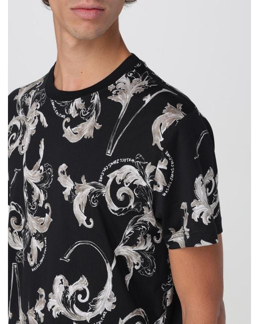 Versace Jeans Couture T-Shirt Herren in Black für Herren