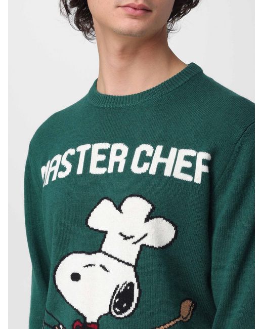 Mc2 Saint Barth Green Jumper for men