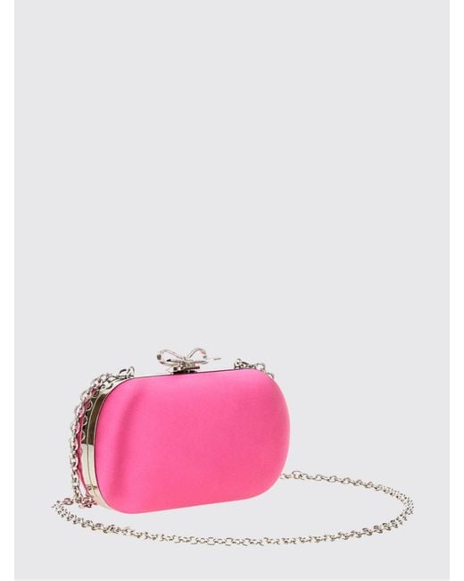 Clutch Rigida di Self-Portrait in Pink
