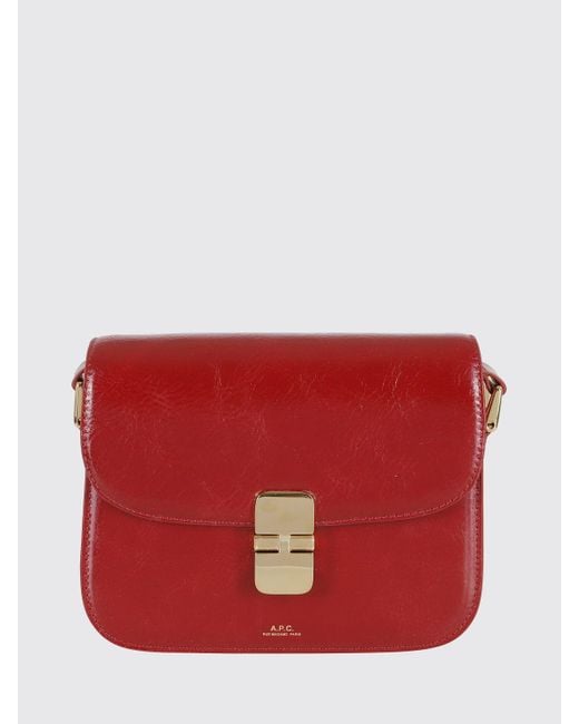A.P.C. Red Handtasche Damen