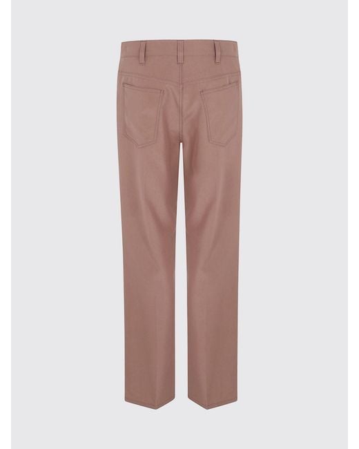 Marni Pink Straight-Leg 5-Pocket Trousers for men