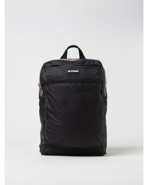 K-Way Black Backpack