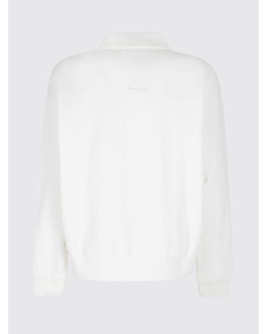 DUNST White Cotton Blend Polo Shirt