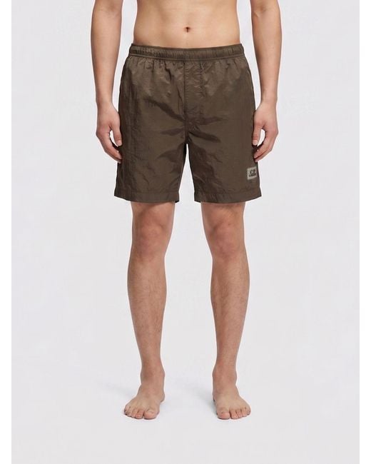 C P Company Natural Boxer Swimsuit for men