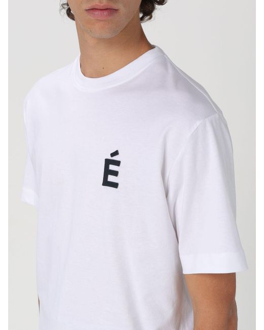 T-shirt Études in cotone di Etudes Studio in White da Uomo