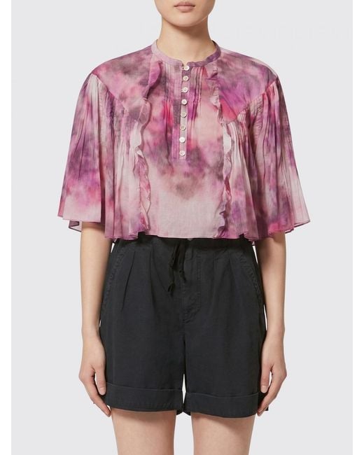 Isabel Marant Pink Printed Blouse