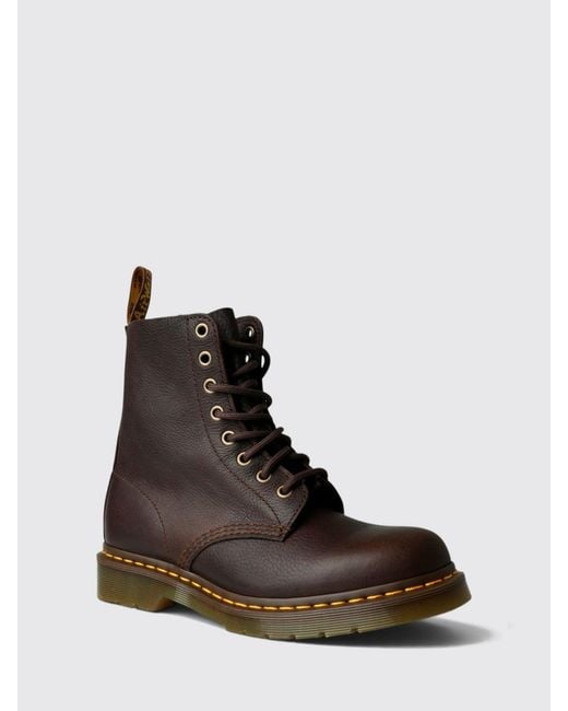 Dr. Martens Black 1460 Pascal Leather Combat Boots for men