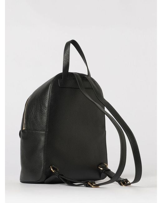 Coccinelle Black Beat Generation Grained Leather Backpack