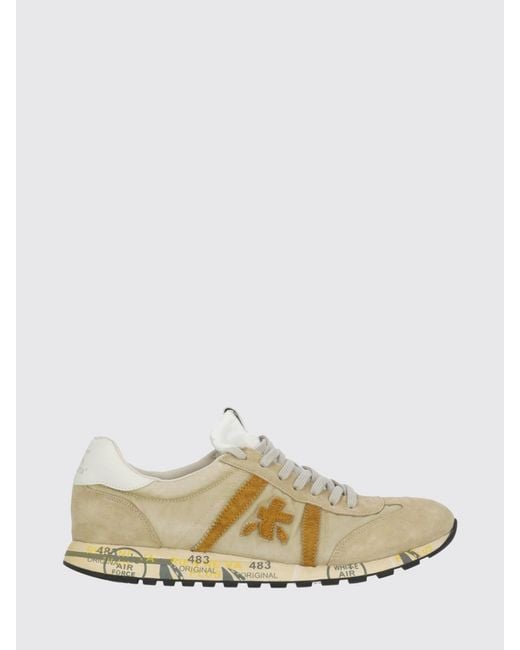 Premiata White Lucy Sneakers for men