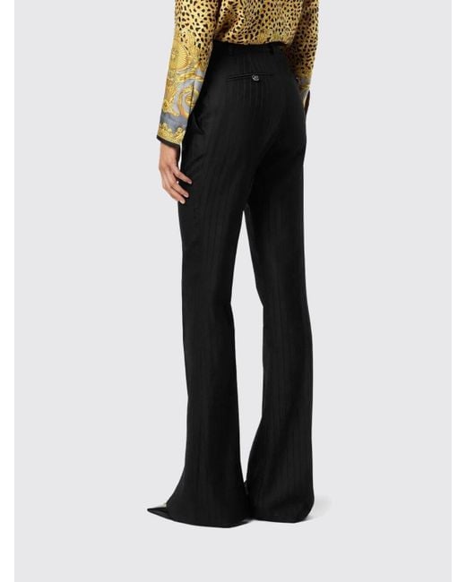 Versace Black Trousers