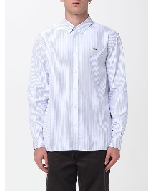 Camicia di Lacoste in White da Uomo