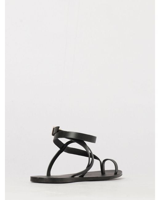 Manebí White Heeled Sandals