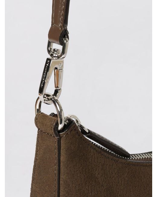 Stella McCartney Brown Top Handle Bag