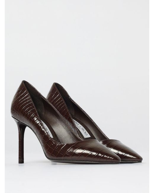 Jimmy Choo White Absatzschuhe Damen