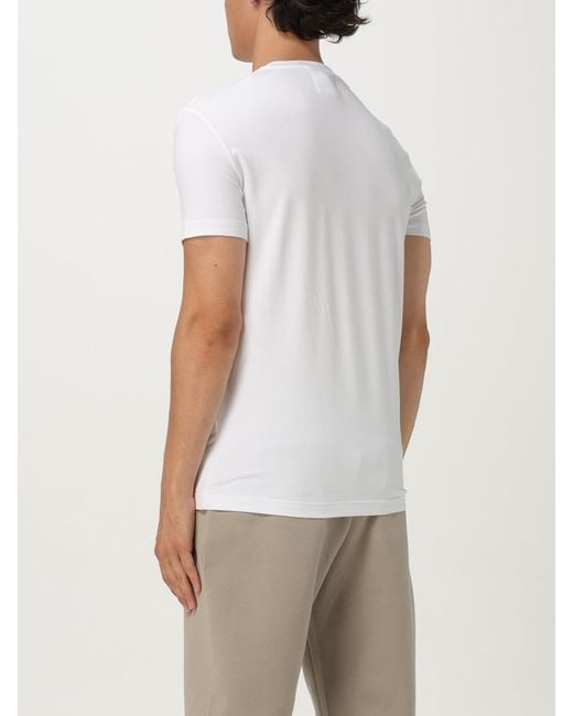 Emporio Armani White T-Shirt for men