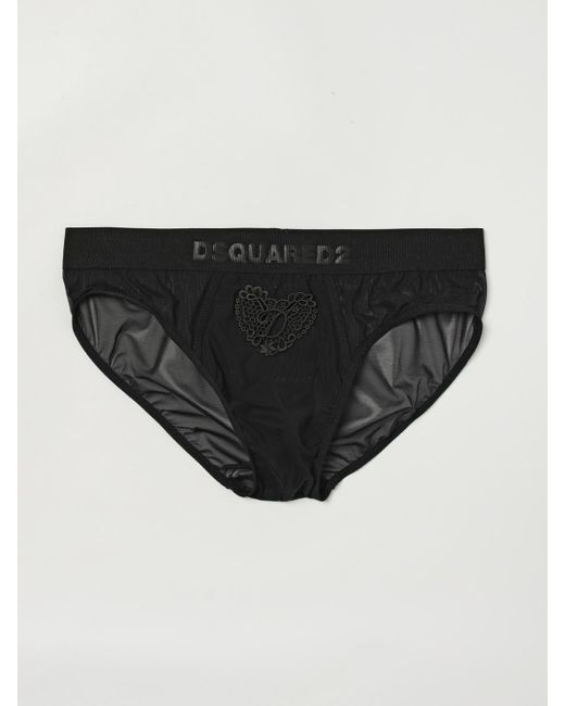 DSquared² Black Underwear for men
