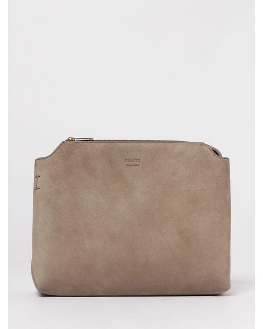 Khaite Brown Lina Suede Bag