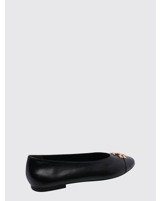 Tory Burch White Charlie Ballet Flats