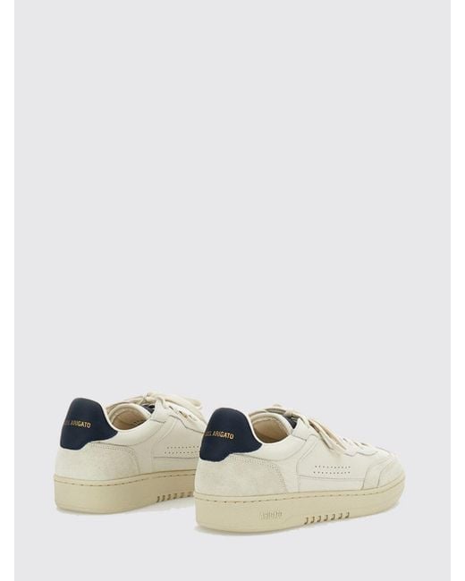 Axel Arigato Natural Dice T-Toe Two-Tone Smooth And Suede Leather Trainers for men