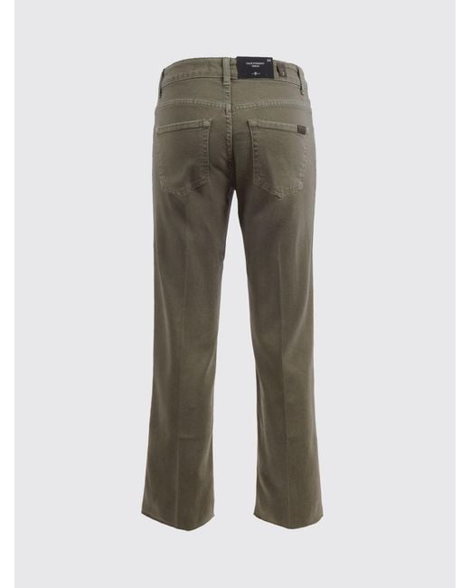 7 For All Mankind Gray Cropped Jeans