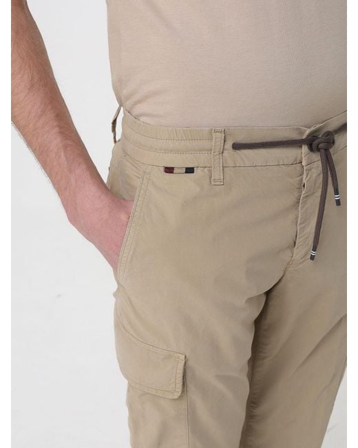 Mason's Natural Cargo Trousers for men