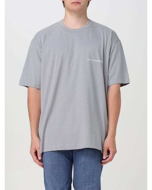 T-shirt basic Comme Des GarÇons Shirt di Comme des Garçons in Gray da Uomo