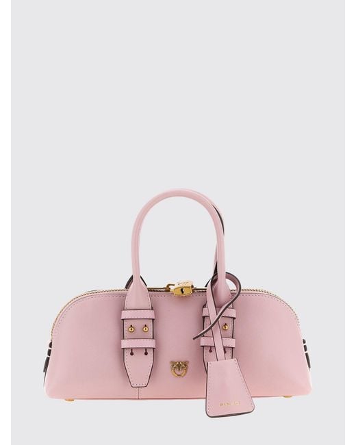 Pinko Pink Escape Leather Bag