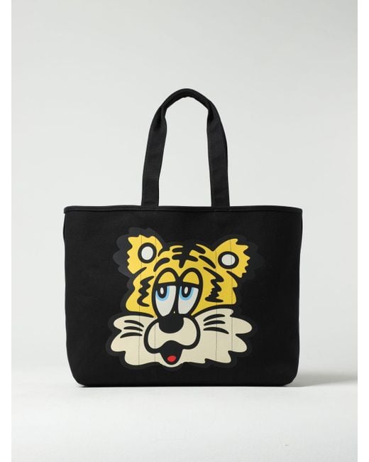 Borsa Tote Tiger X Verdy Utility di KENZO in Black