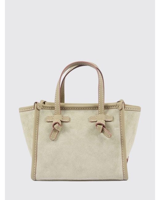 Gianni Chiarini Natural Miss Marcella Suede Bag