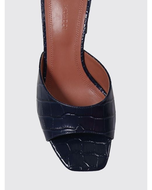 AMINA MUADDI Blue High Heel Shoes