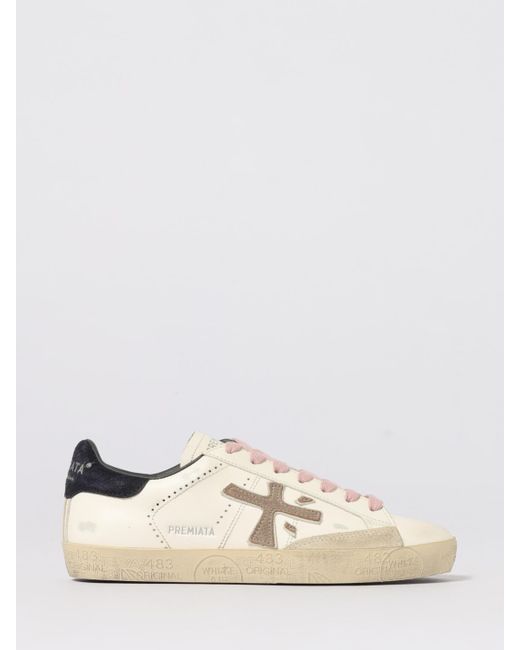 Premiata Natural Sneakers